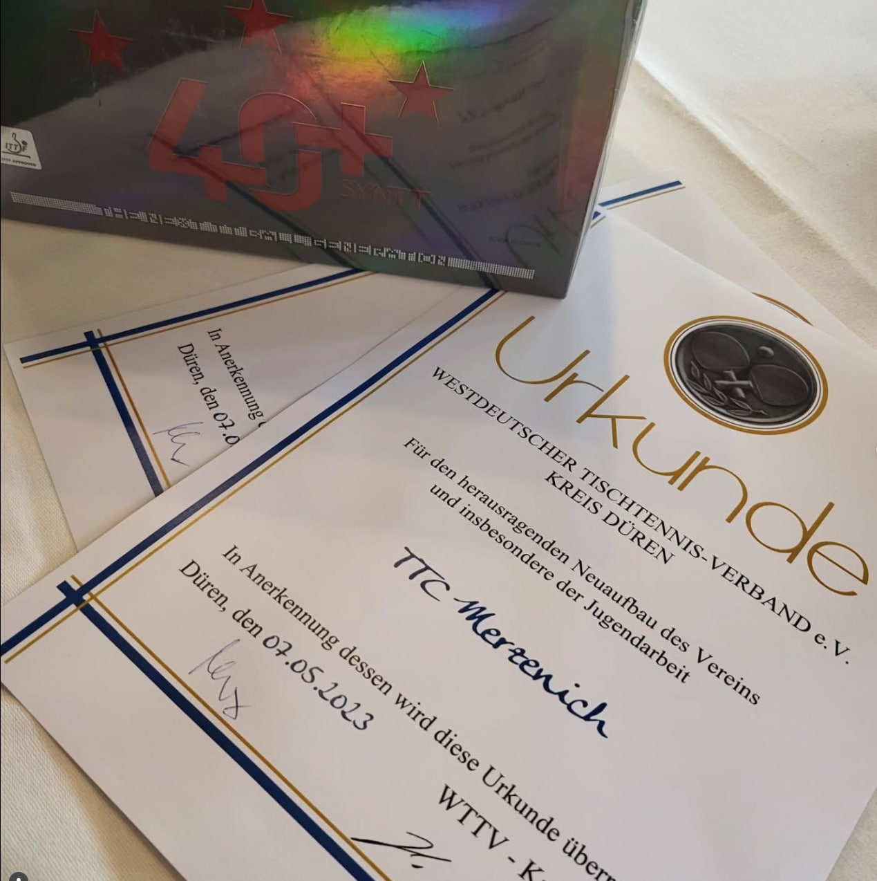 TTC Merzenich Tischtennisverein Düren WTTV