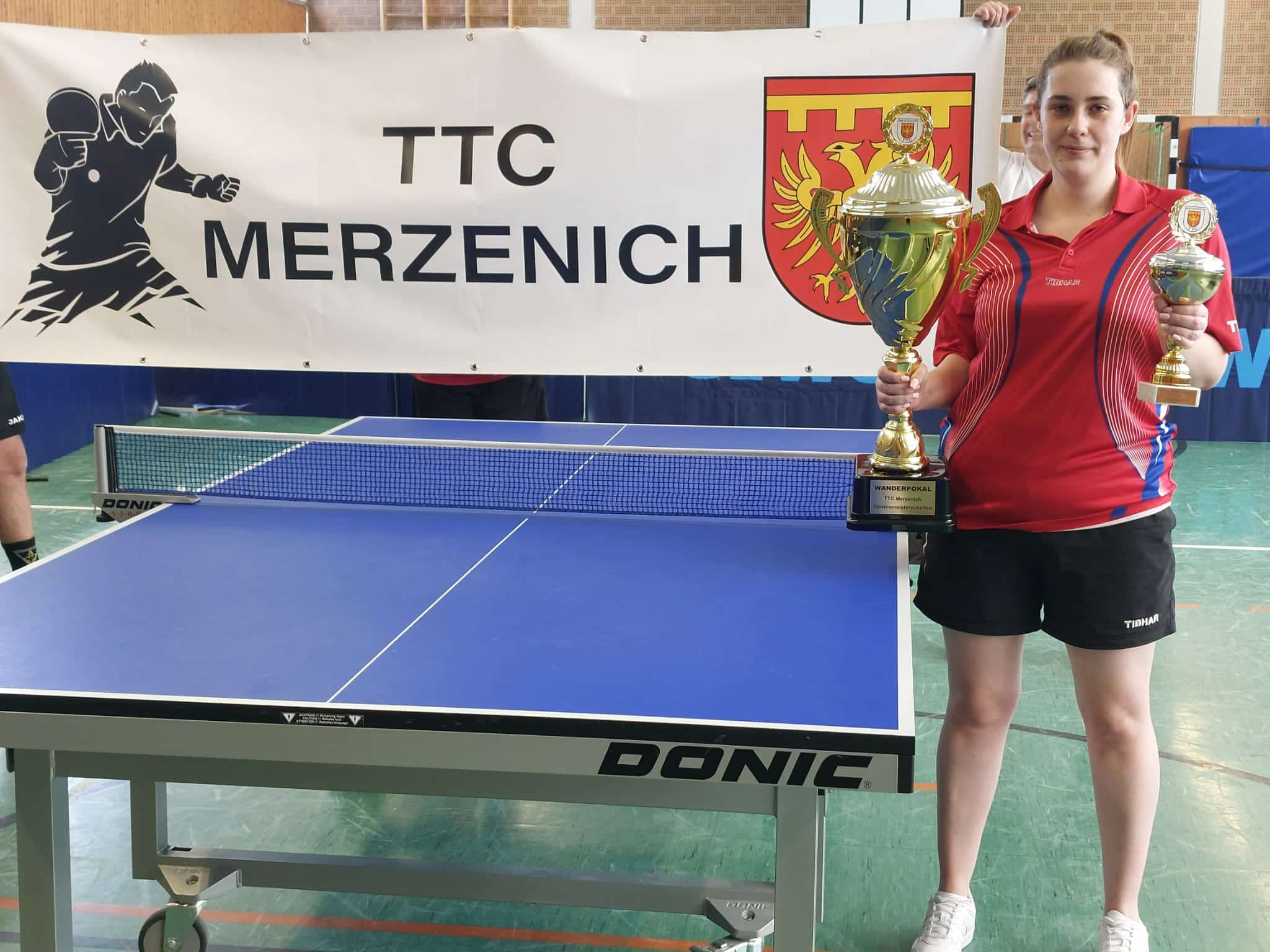 TTC Merzenich - Vereinsmeisterschaft 2025 - Siegerin: Jessica Krämer